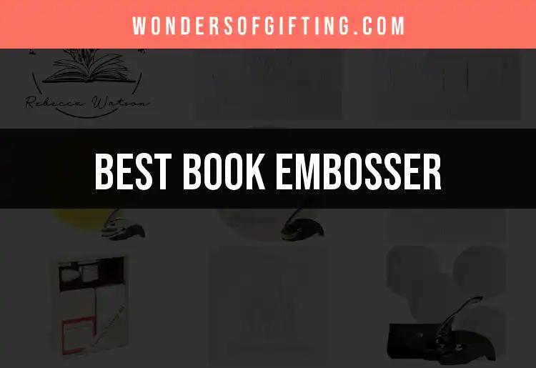 11 Top Book Embossers for Personalizing Your Library