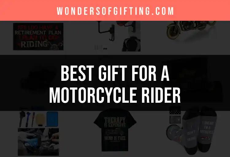 12 Perfect Gifts for a Motorcycle Rider That They'll Love