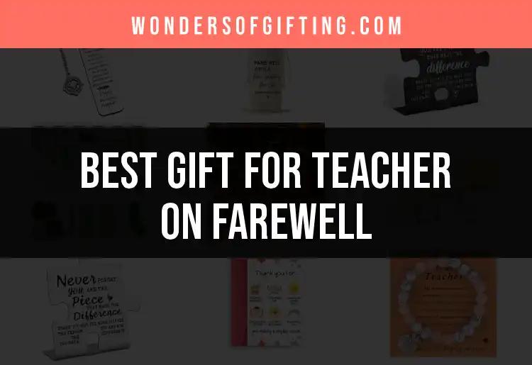 15 Thoughtful Farewell Gifts for Teachers to Cherish
