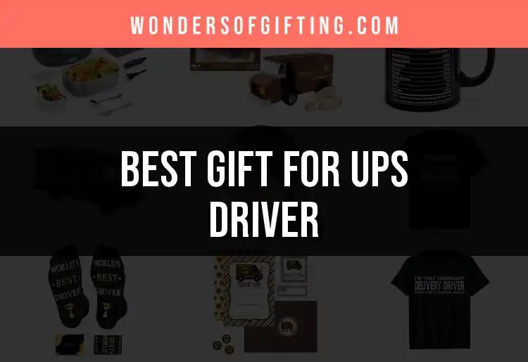 11 Thoughtful Gifts for Your UPS Driver