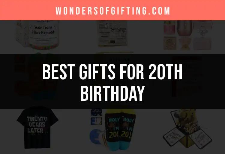 Top 10 Gifts for 20th Birthday Celebrations