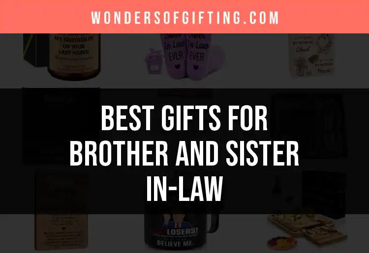 14 Thoughtful Gifts for Brother and Sister-in-Law