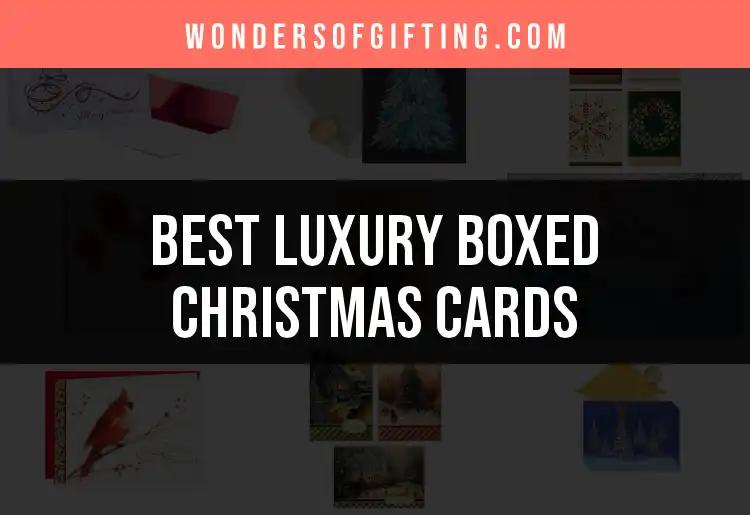 11 Luxury Boxed Christmas Cards to Delight Your Loved Ones