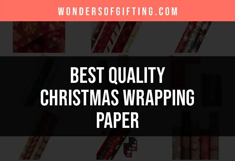 12 Quality Christmas Wrapping Paper Picks for Merry Gifting