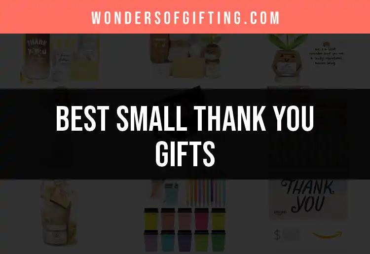 16 Exquisite Small Thank You Gifts to Show Your Appreciation